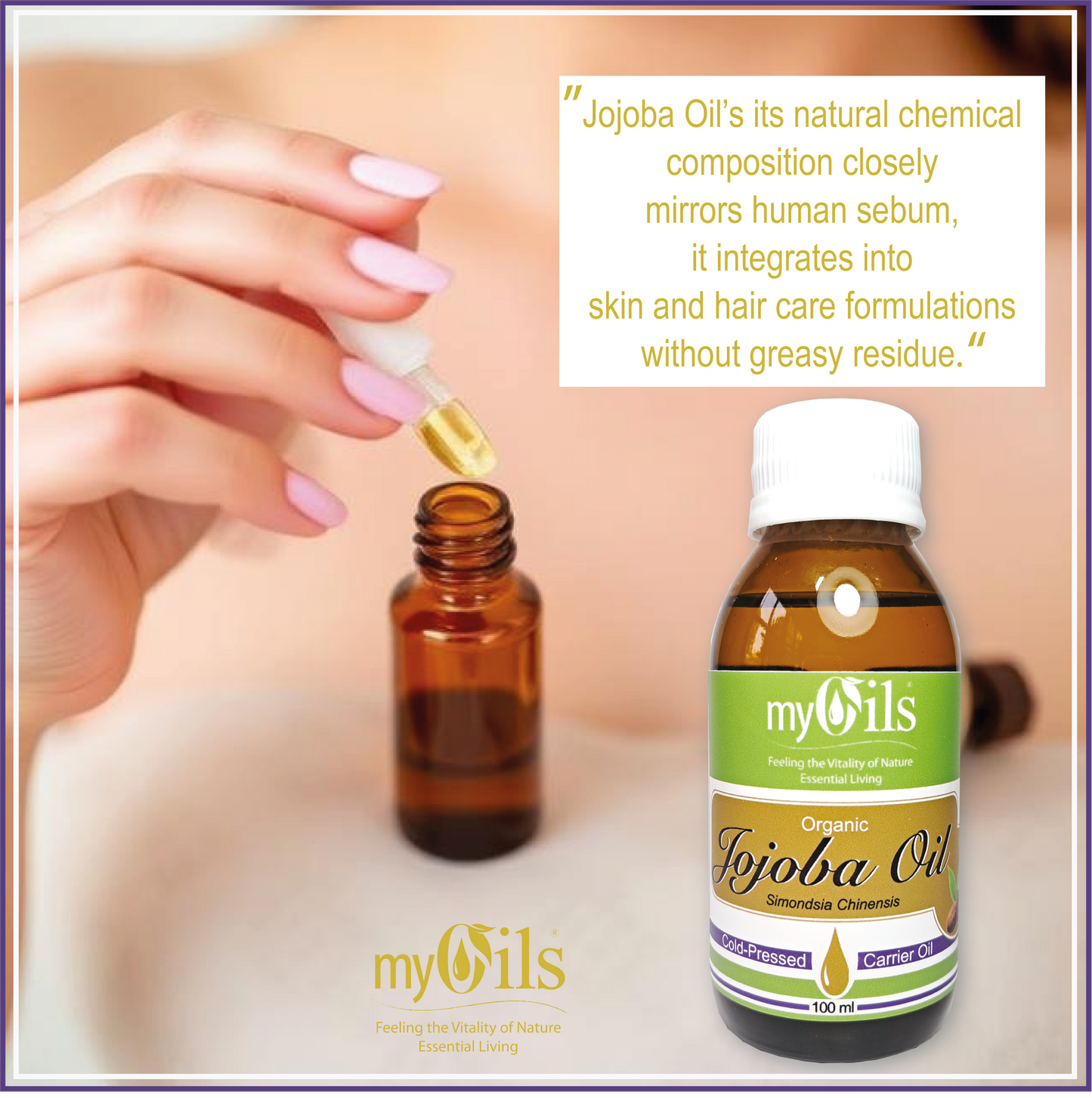 Jojoba (Organic) Carrier Oil - 100ml
