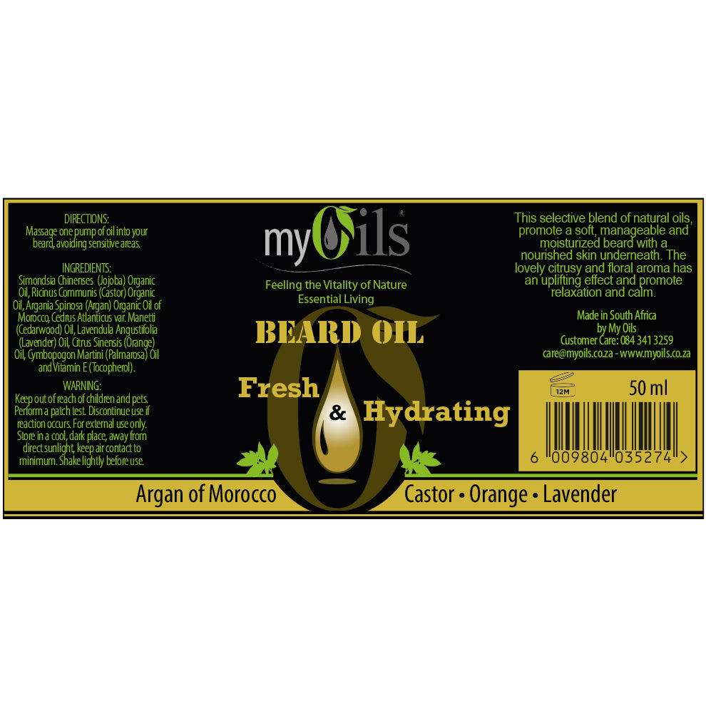 Beard Oil - For Him - 50ml