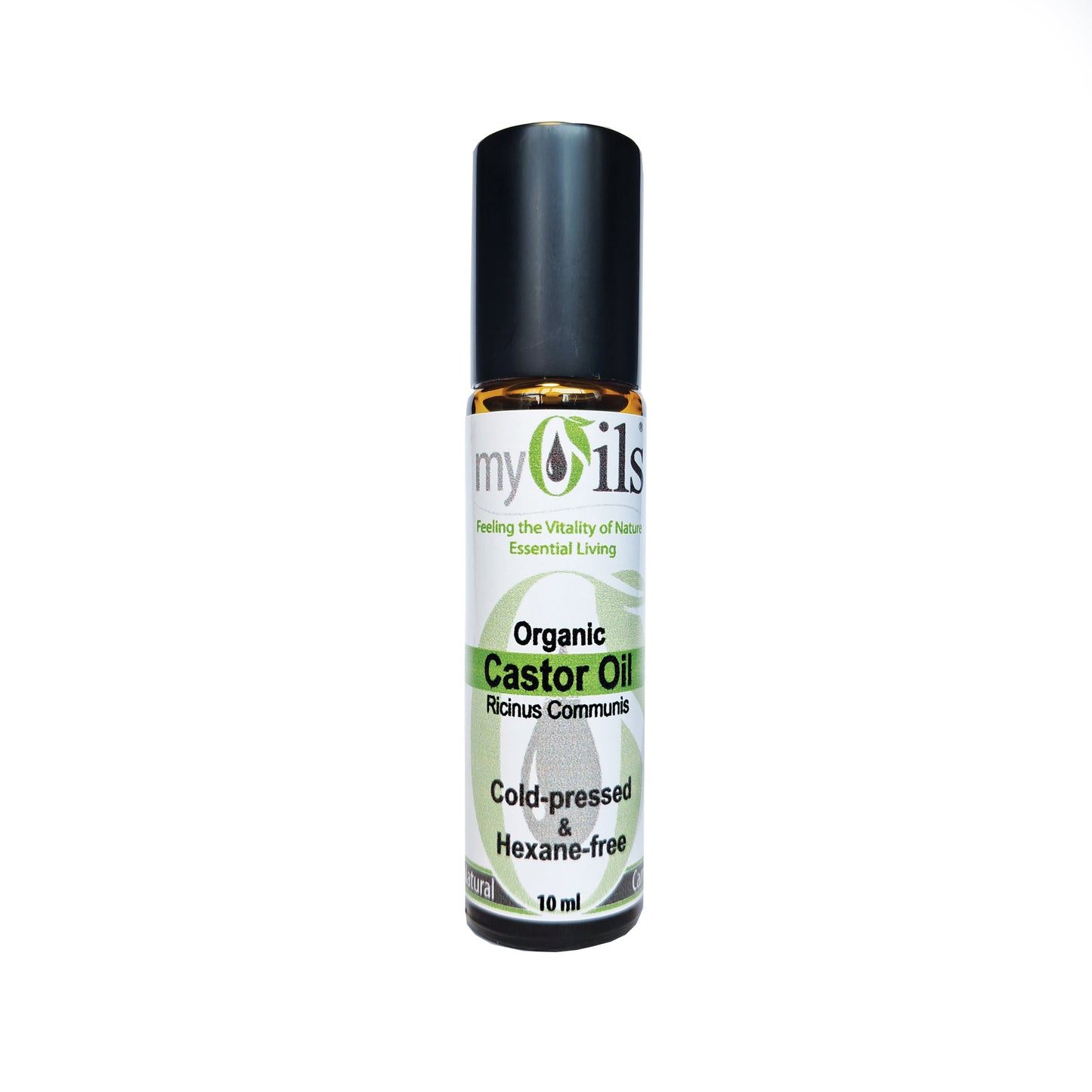 Castor (Organic) Hexane Free Roller Glass Bottle - 10ml