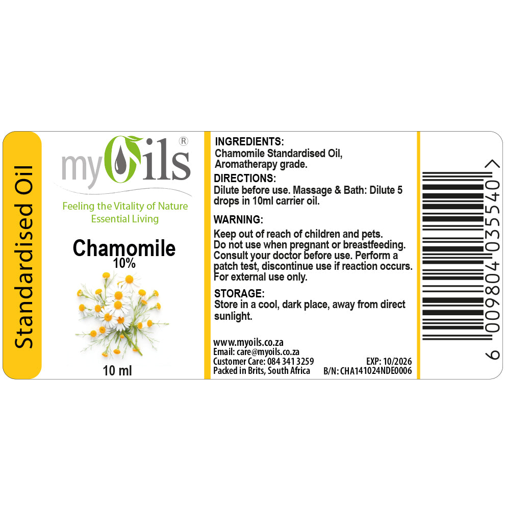 Chamomile Standardised Oil - 10 ml