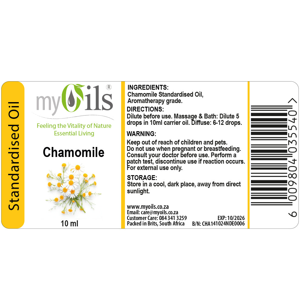 Chamomile Standardised Oil - 10 ml