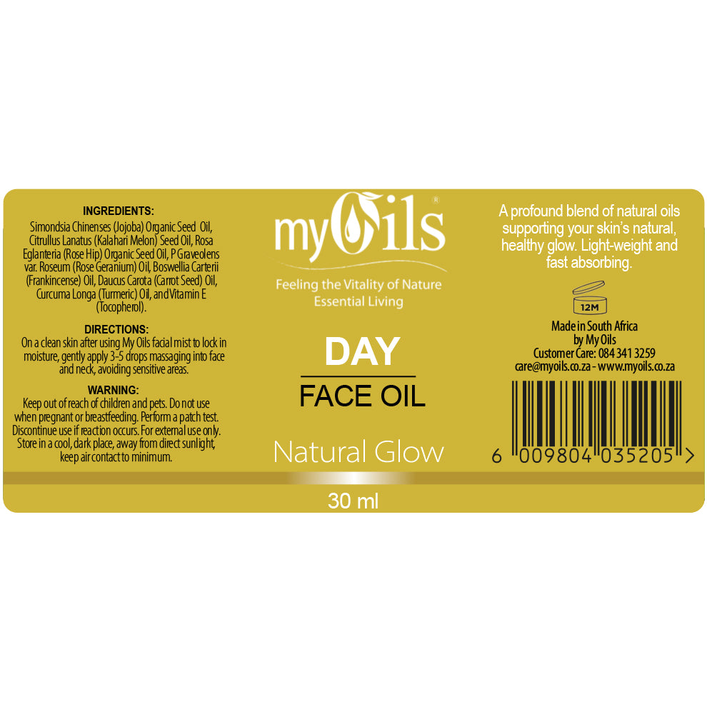 Day Face Oil - Natural Glow - 30ml