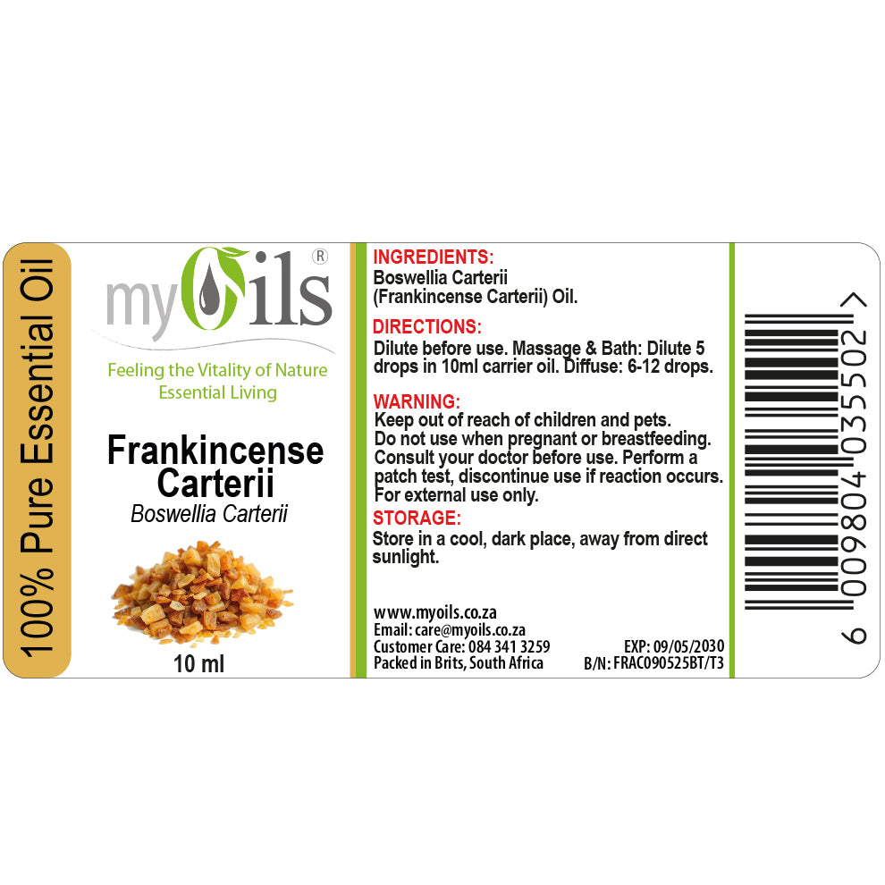 Frankincense Carterii Essential Oil - 10ml