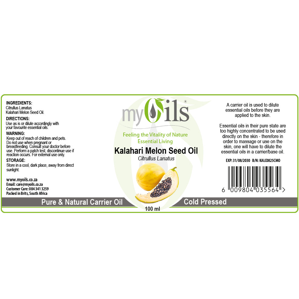 Kalahari Melon Seed Oil - 100 ml
