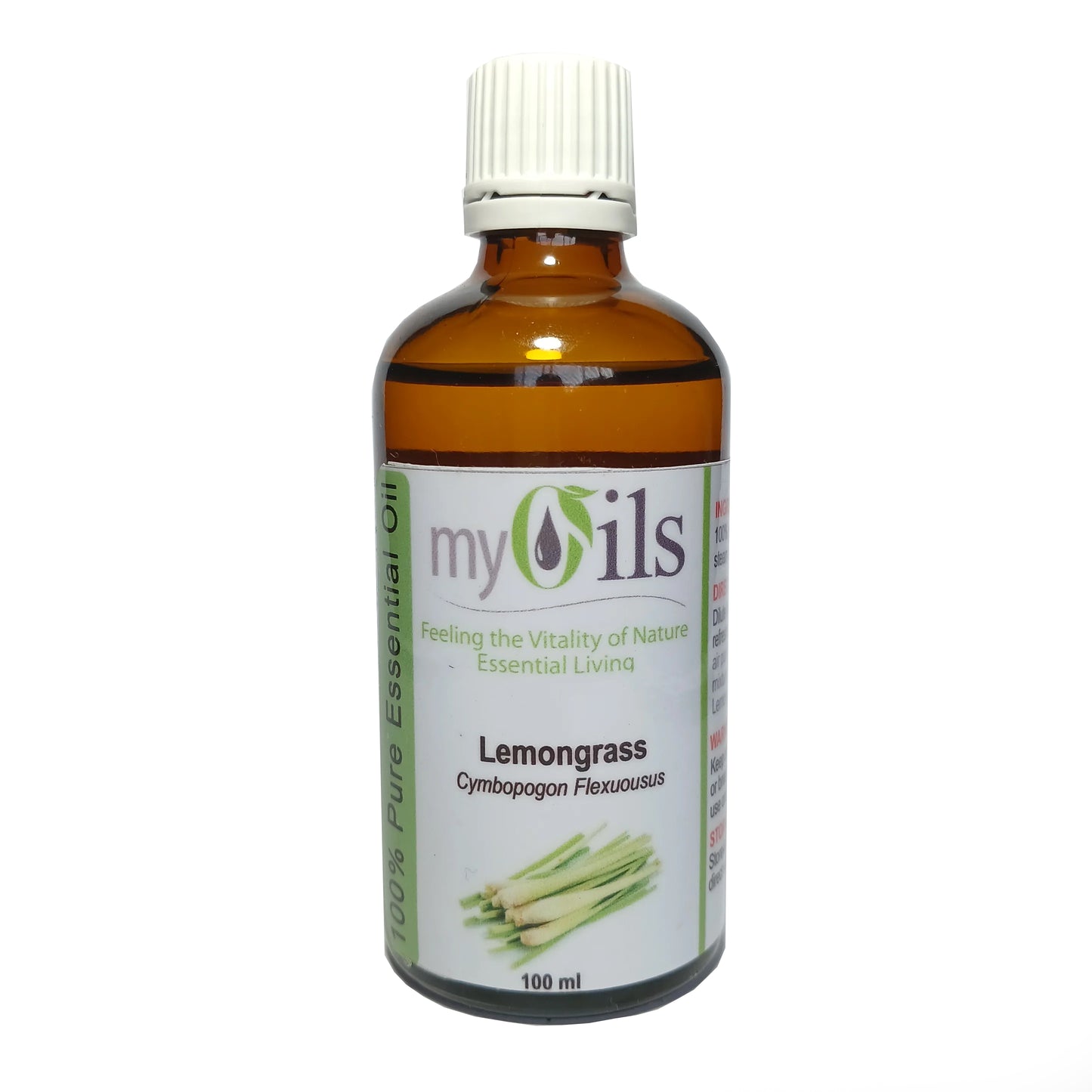 Lemongrass Essential Oil - 100ml