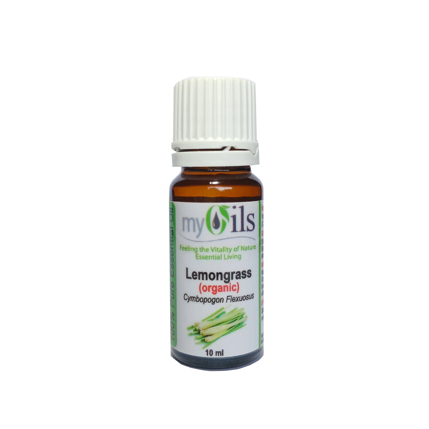 Lemongrass (Organic) Essential Oil - 10ml