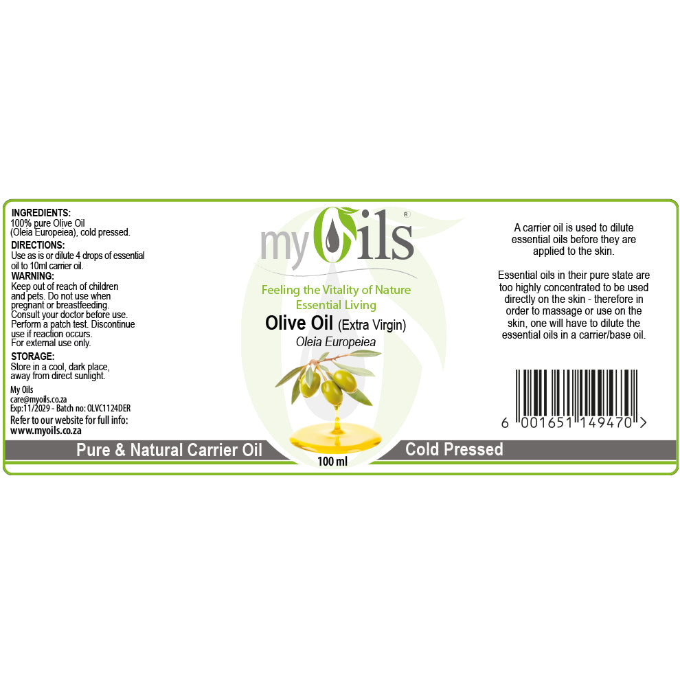 Olive Carrier Oil - 100ml
