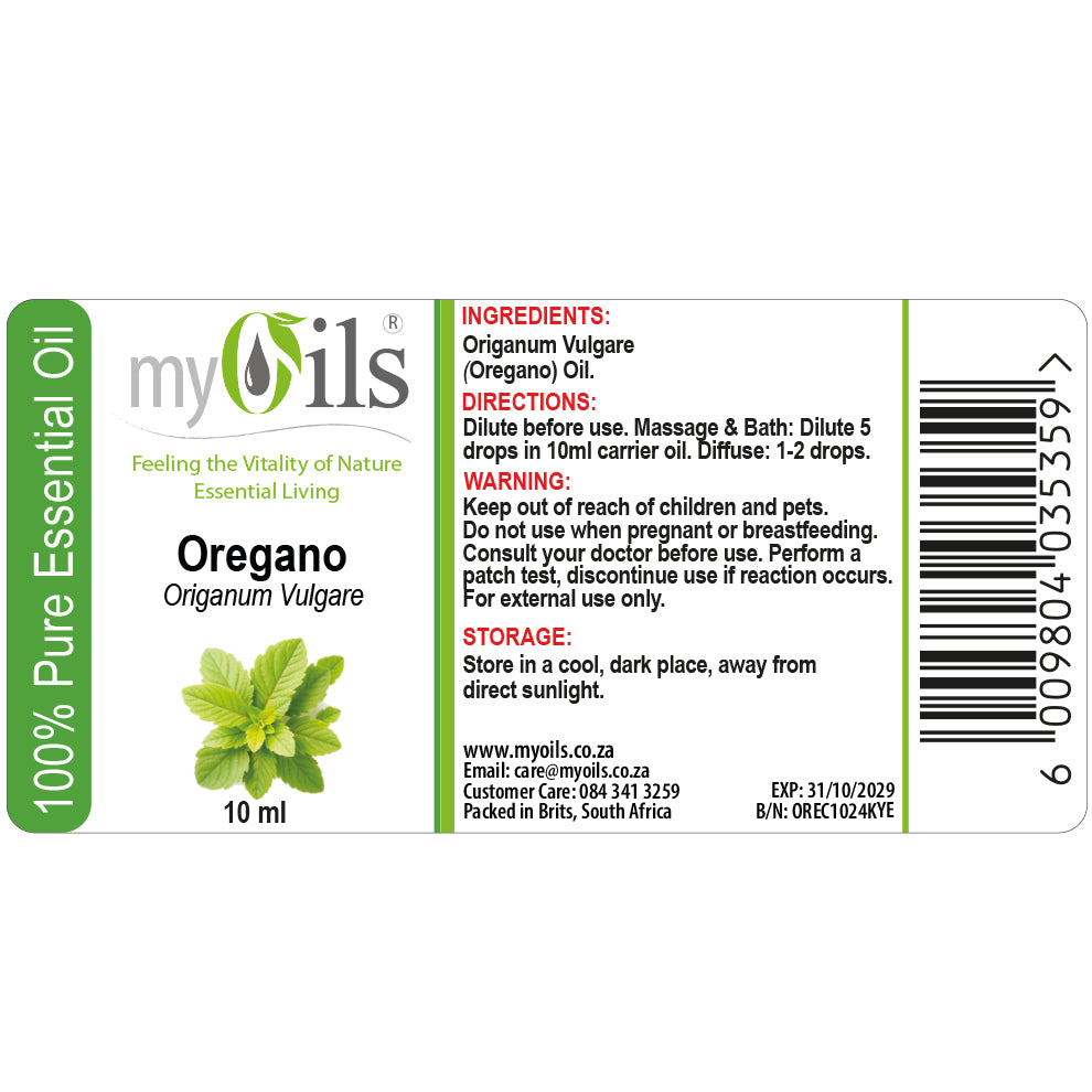 Origanum Essential Oil - 10ml