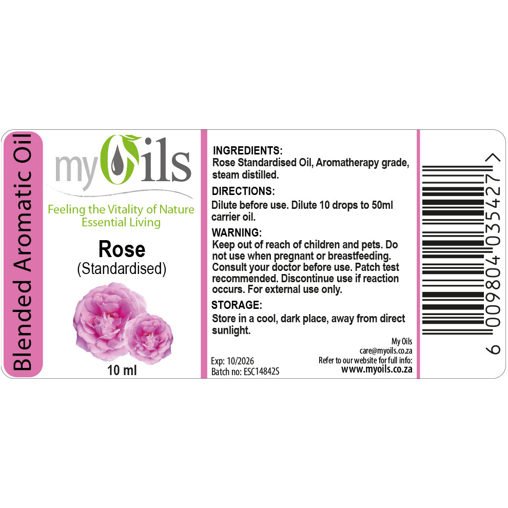 Rose Standardised Oil - 10 ml