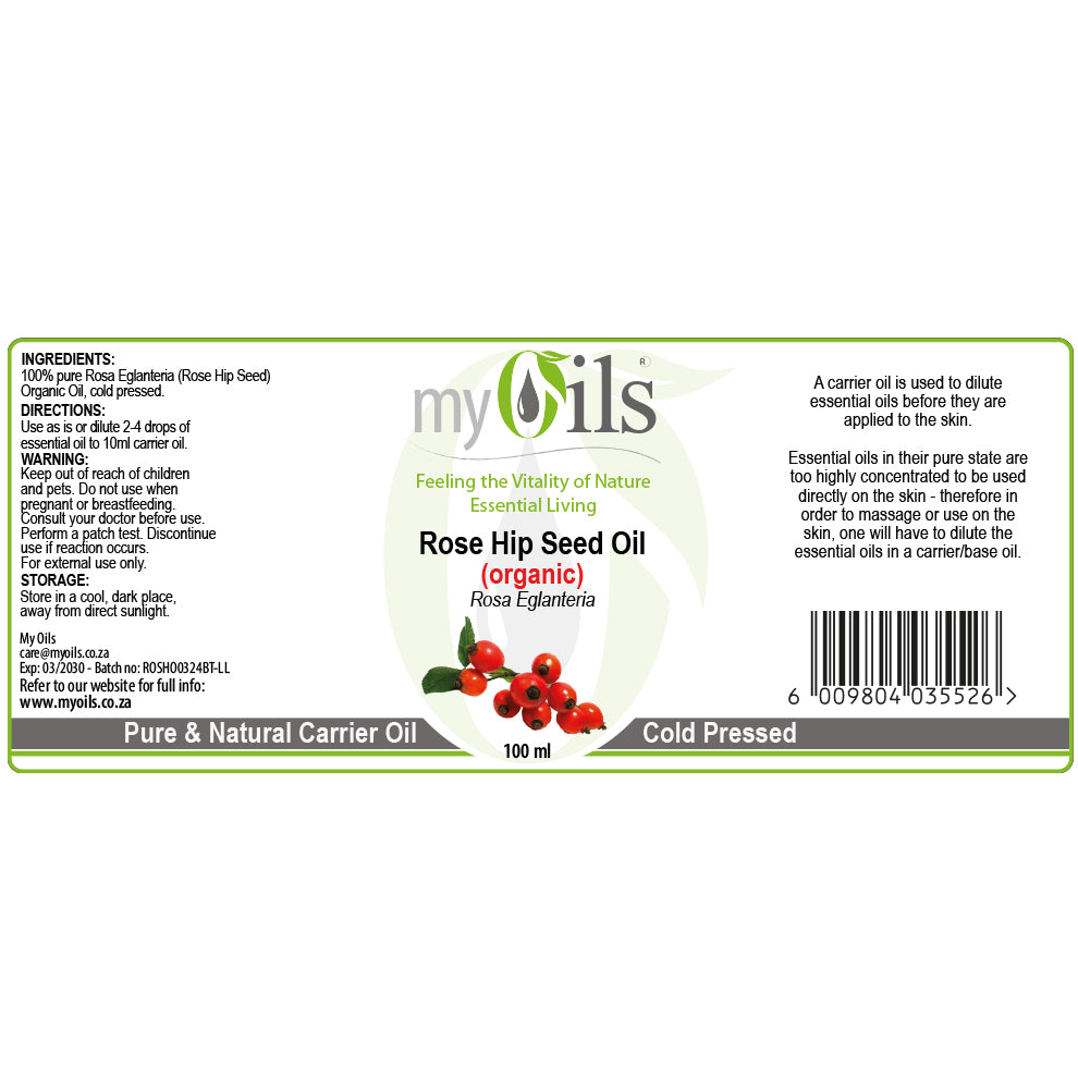Rose Hip Seed Oil - 100 ml