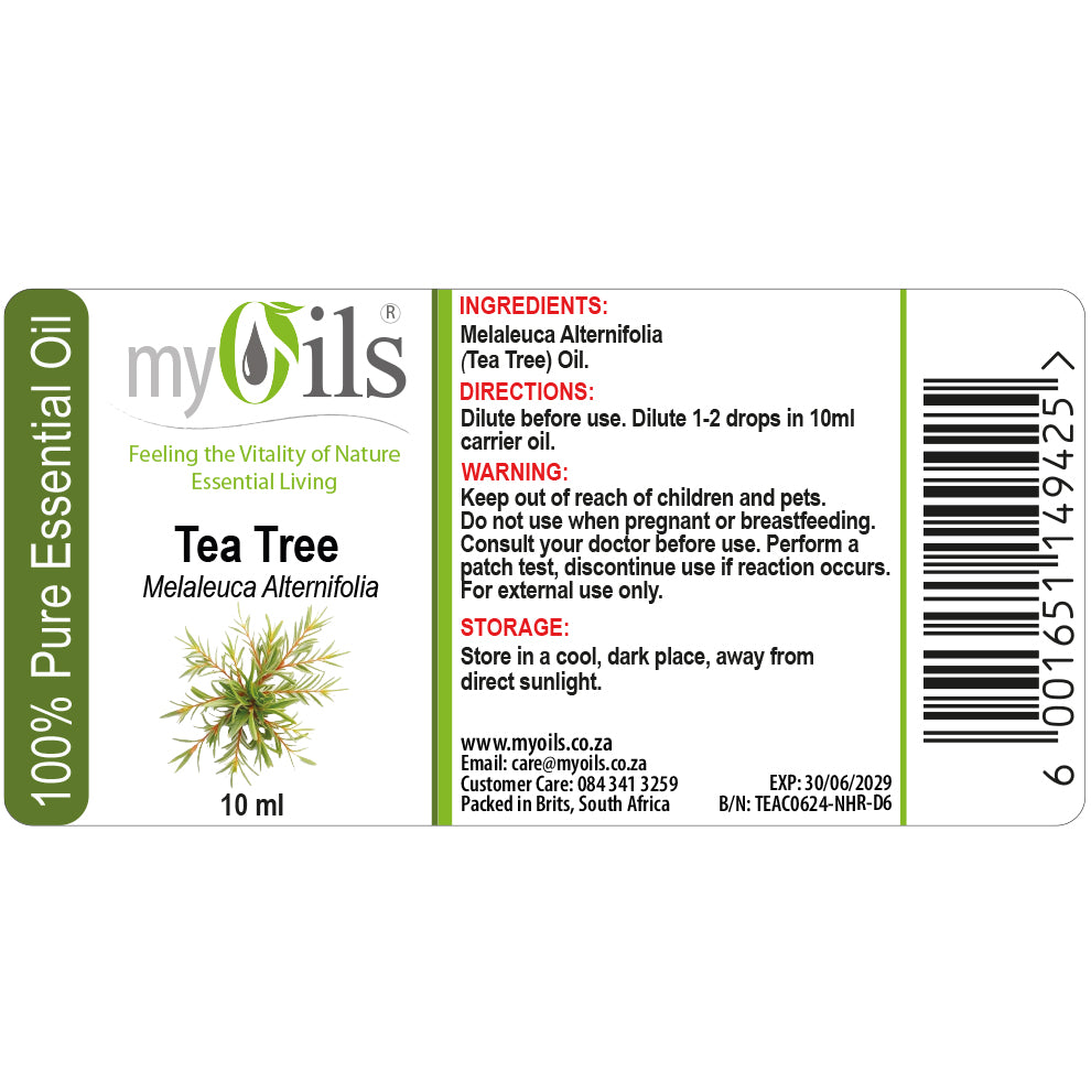 Tea Tree Essential Oil - 10ml