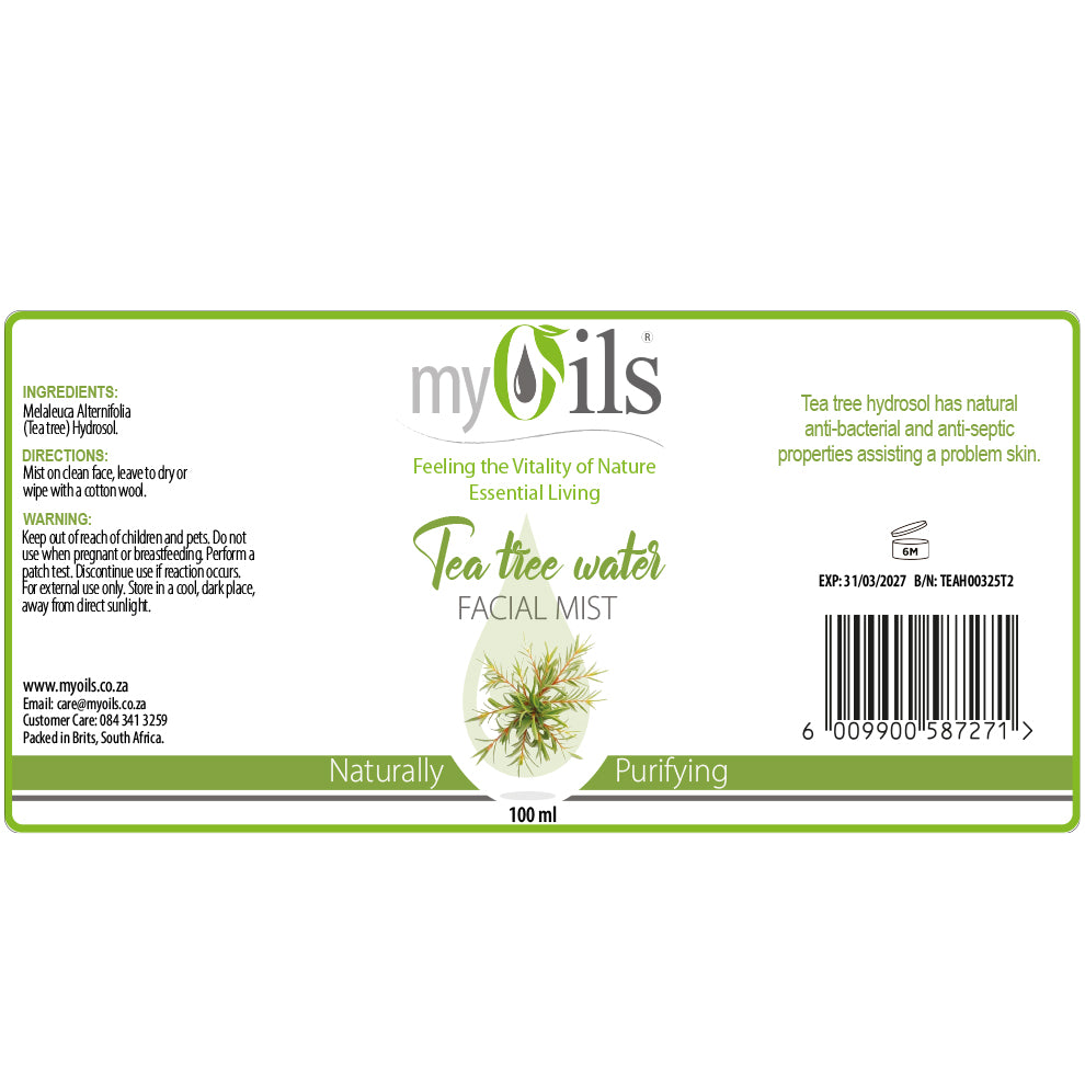 Tea tree water - Facial mist - 100ml