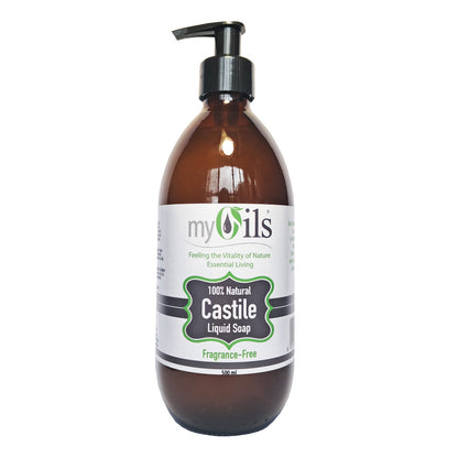 Castile Liquid Soap - Fragrance Free - 500 ml