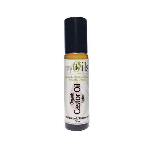 Castor (Organic) Hexane Free Roller Glass Bottle - 10ml