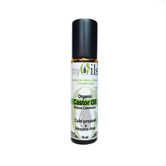 Castor (Organic) Hexane Free Roller Glass Bottle - 10ml