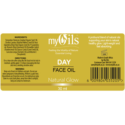 Day Face Oil - Natural Glow - 30ml