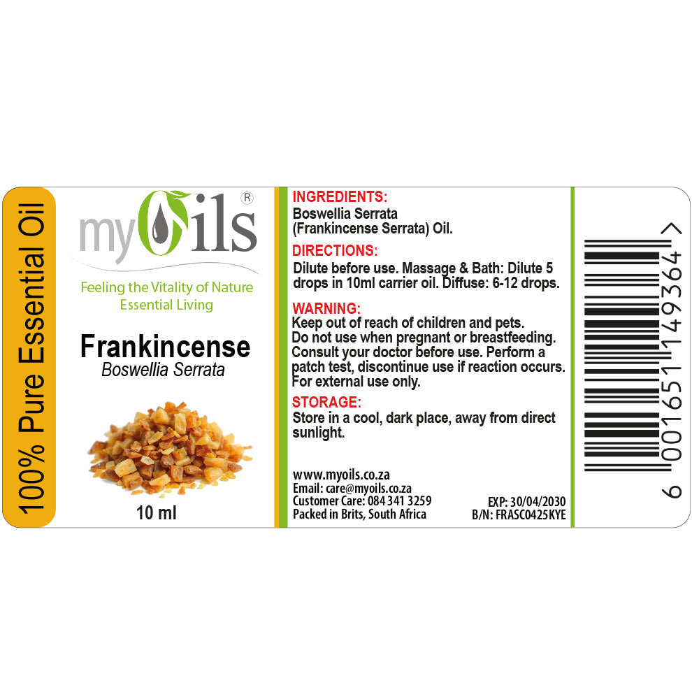Frankincense Serrata Essential Oil - 10ml