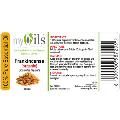 Frankincense (Organic) Essential Oil - 10ml