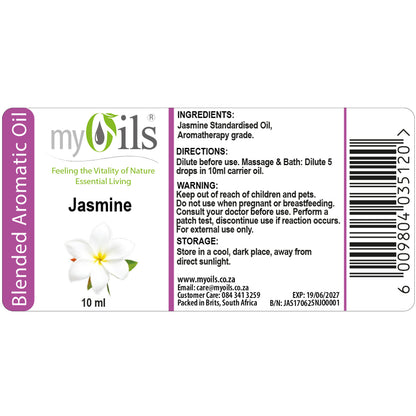 Jasmine Standardised Oil - 10ml