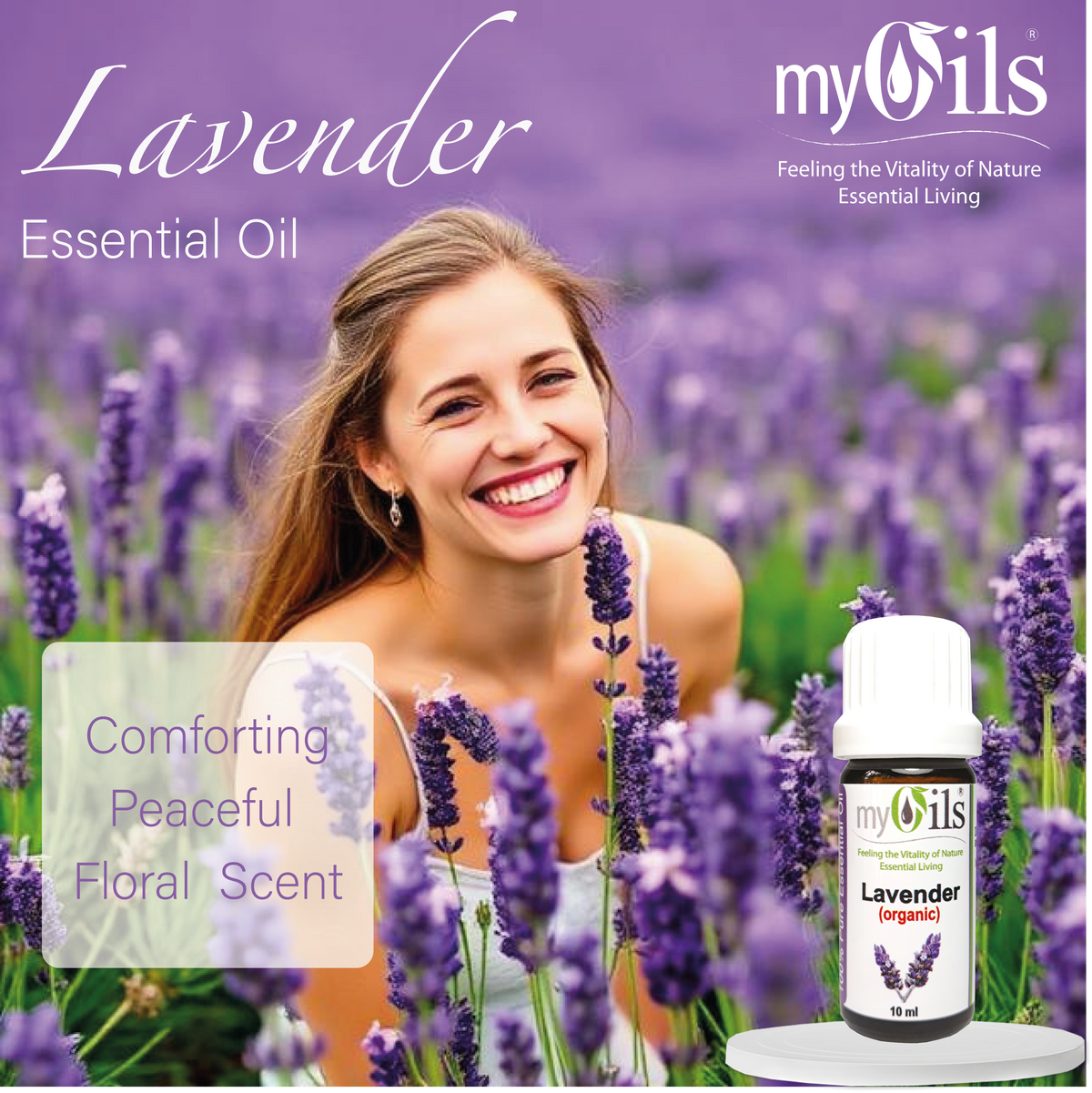 Lavender (Organic) Essential Oil - 10ml