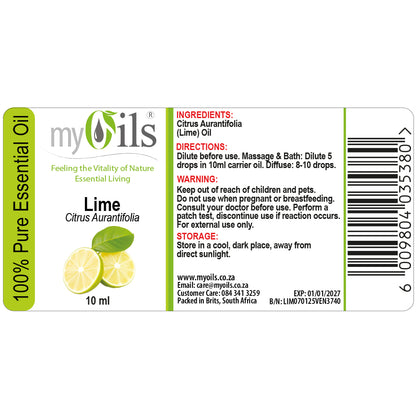 Lime Essential Oil - 10ml