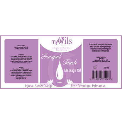 Massage Oil - Tranquil Touch - 200ml
