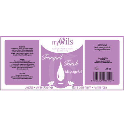 Massage Oil - Tranquil Touch - 200ml