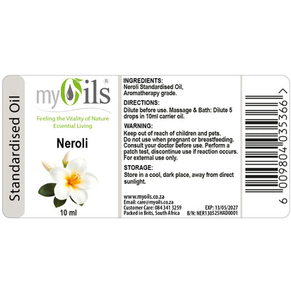 Neroli Standardised Oil - 10ml