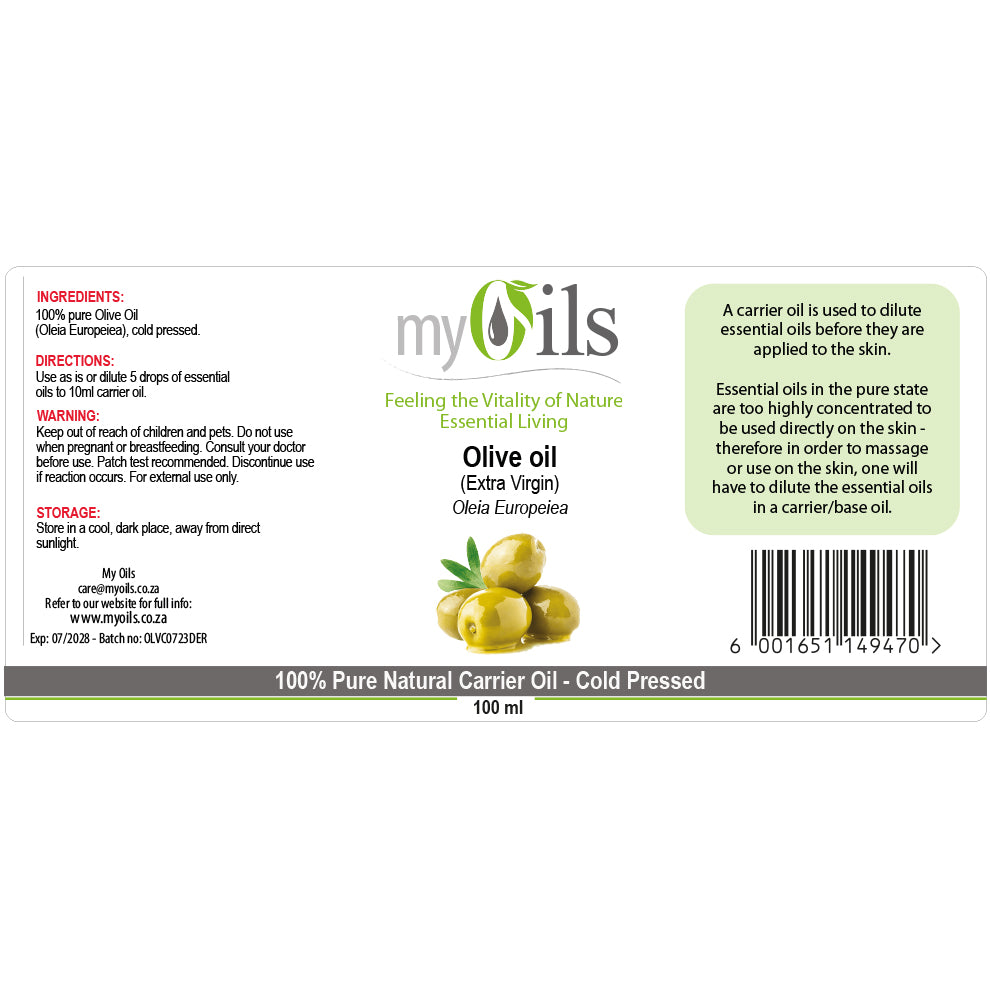 Olive Carrier Oil - 100ml