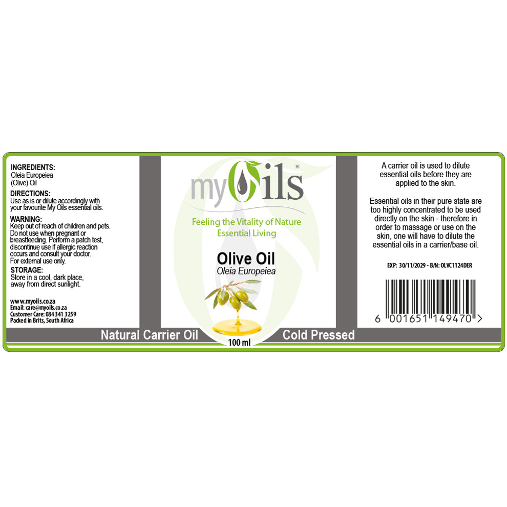 Olive Carrier Oil - 100ml
