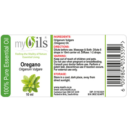 Origanum Essential Oil - 10ml