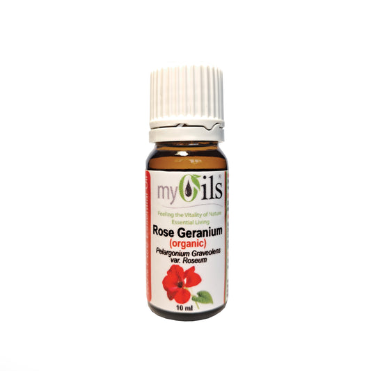 Rose Geranium (Organic) Essential Oil - 10ml
