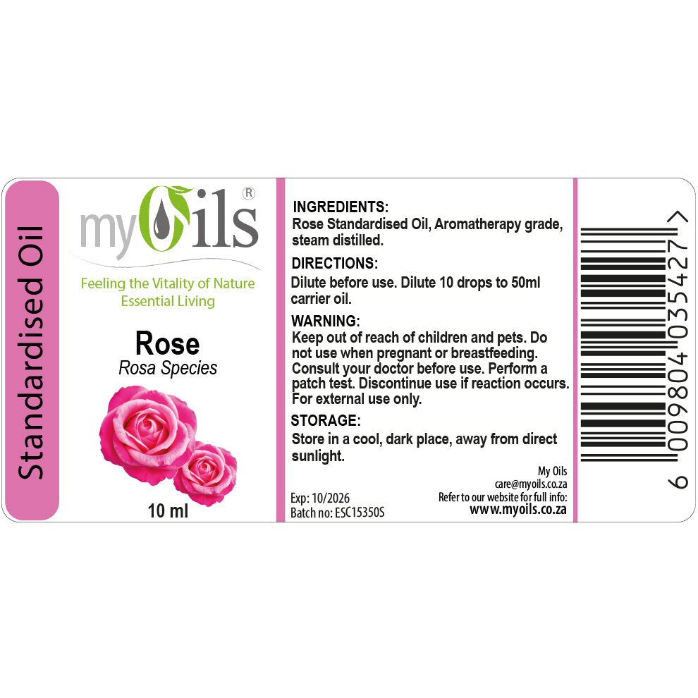Rose Standardised Oil - 10 ml