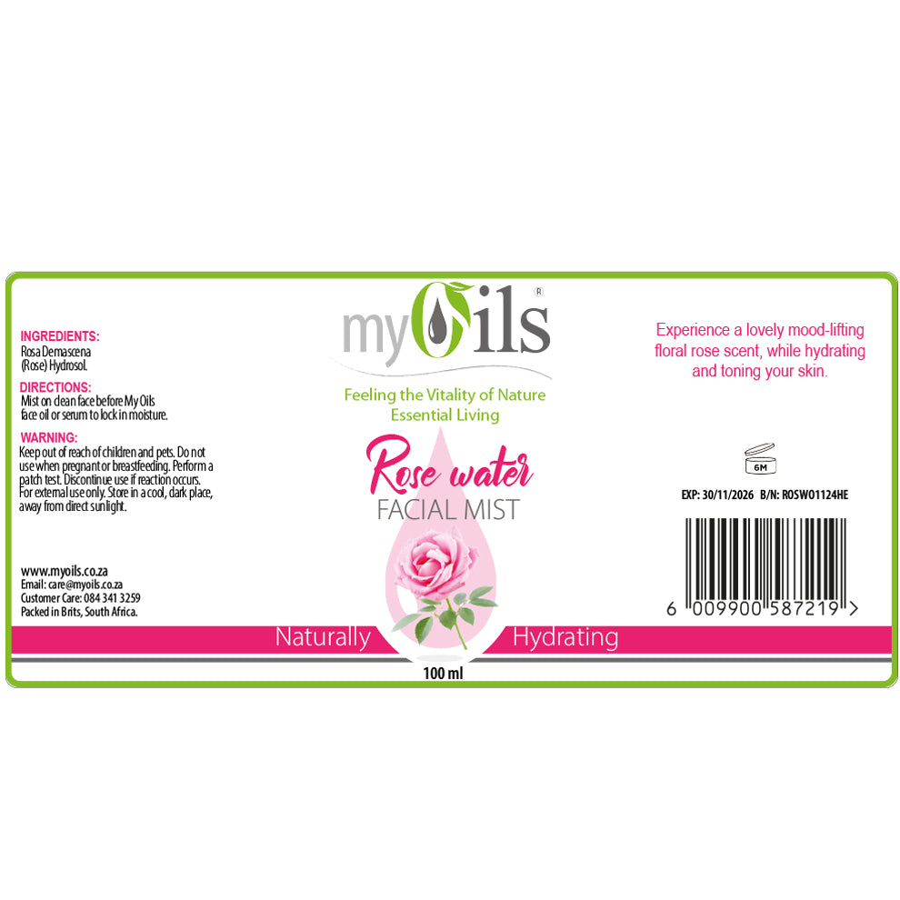 Rose water - Facial mist  - 100ml