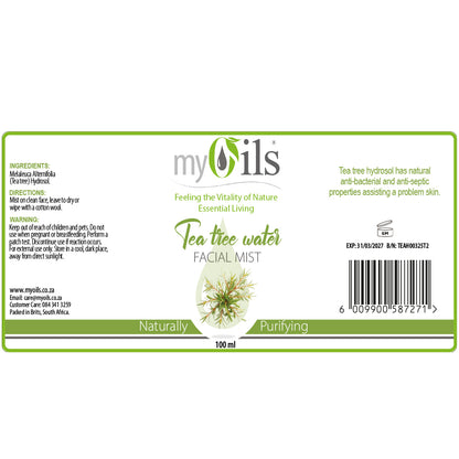 Tea tree water - Facial mist - 100ml